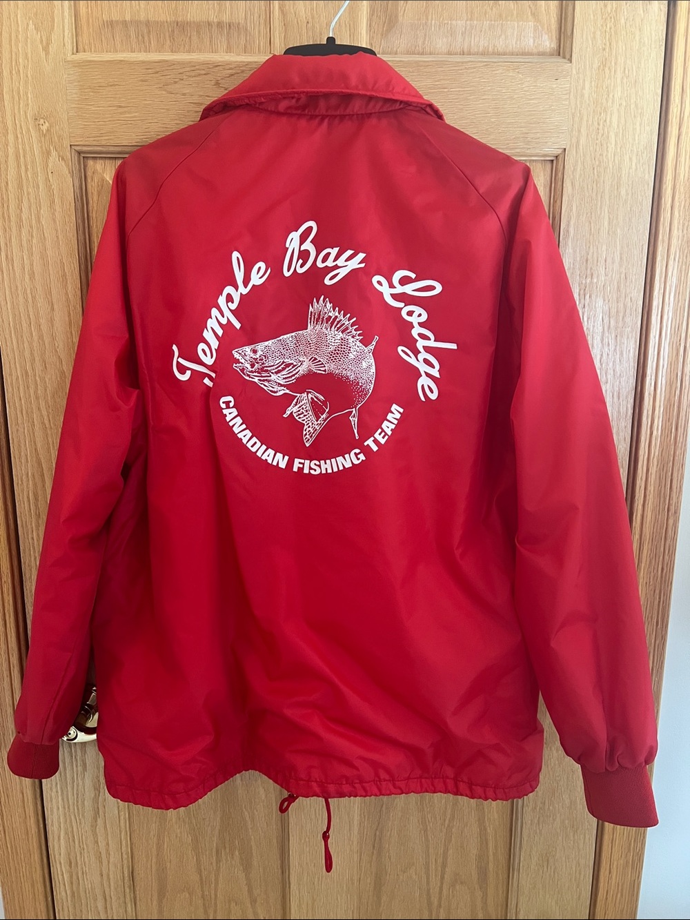 Adjac — Canada Fishing Team - Red Performance Jacket for Men